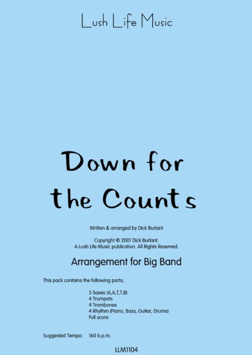 DOWN FOR THE COUNTS (Big Band)